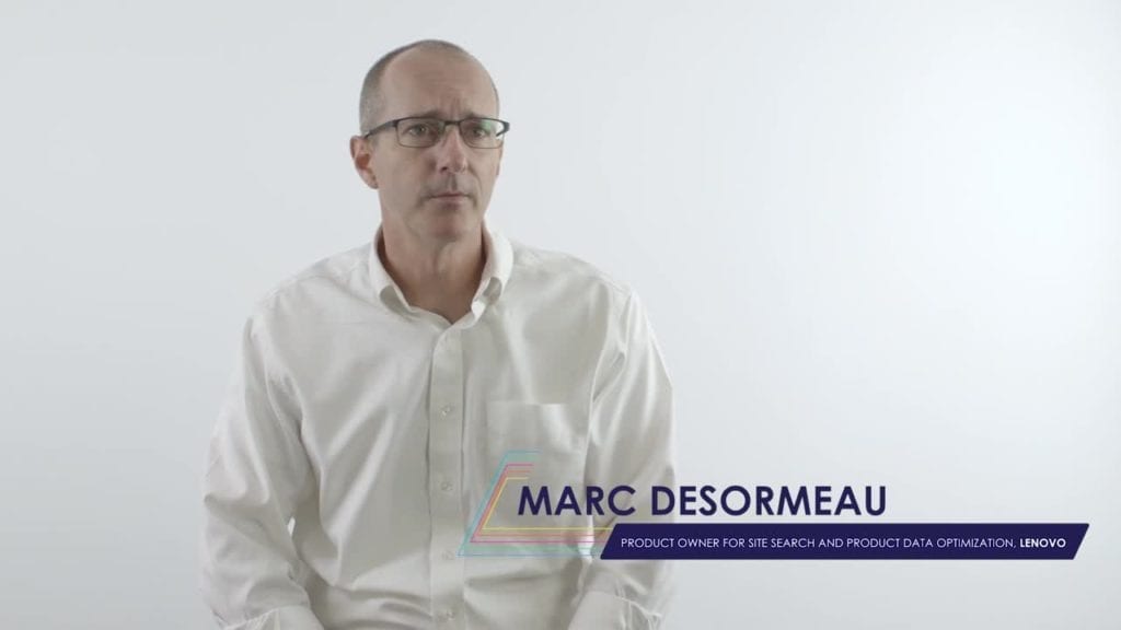 Lenovo Global Search Lead Marc Desormeau