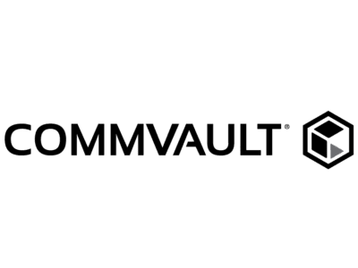 Commvault logo greyscale