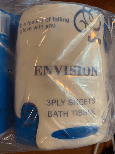 Envision 3ply bath tissue