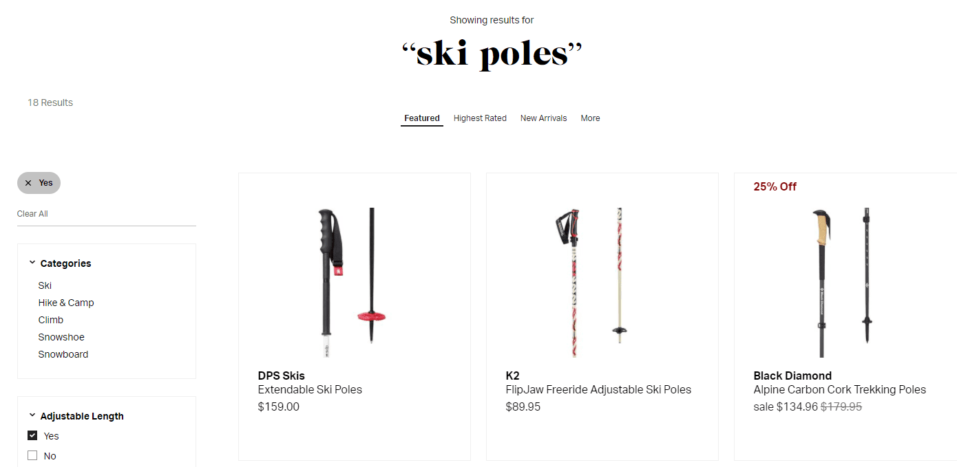 Search results for "ski poles"