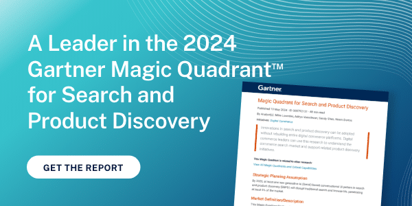 Lucidworks is a leader in the 2024 Gartner Magic Quadrant for Search and Product Discovery