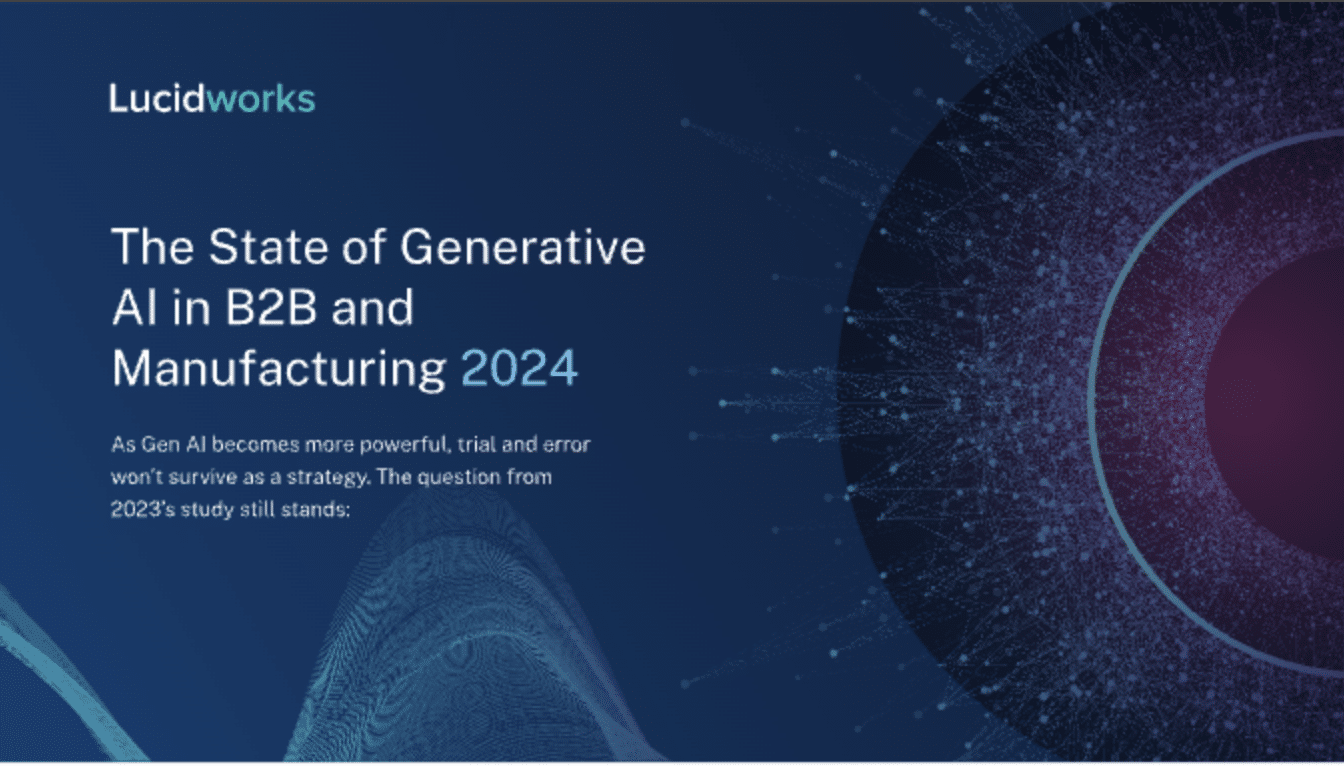 Manufacturing Edition: Second Annual Generative AI Benchmark Report