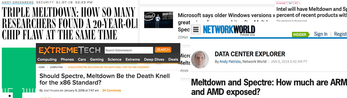 meltdown spectre