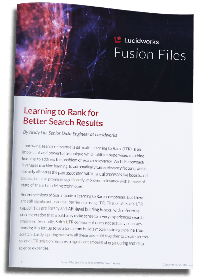 3D Learning to Rank