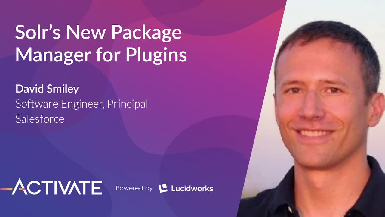 Activate Solr package