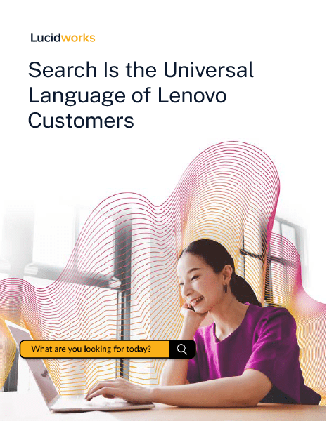 Fallstudie: Die Suche ist die universelle Sprache der Lenovo-Kunden