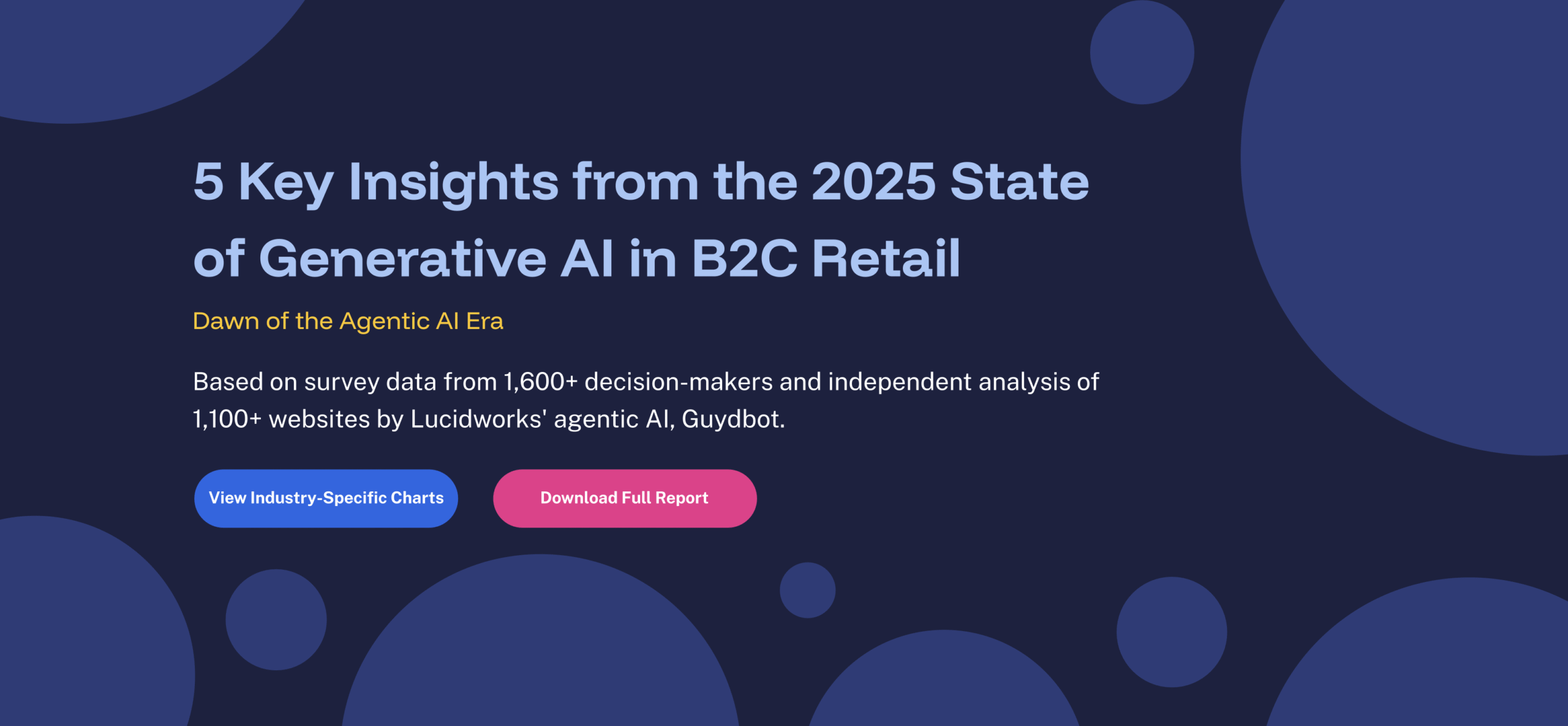 5 Key Insights from the 2025 State of Generative AI in B2C Retail