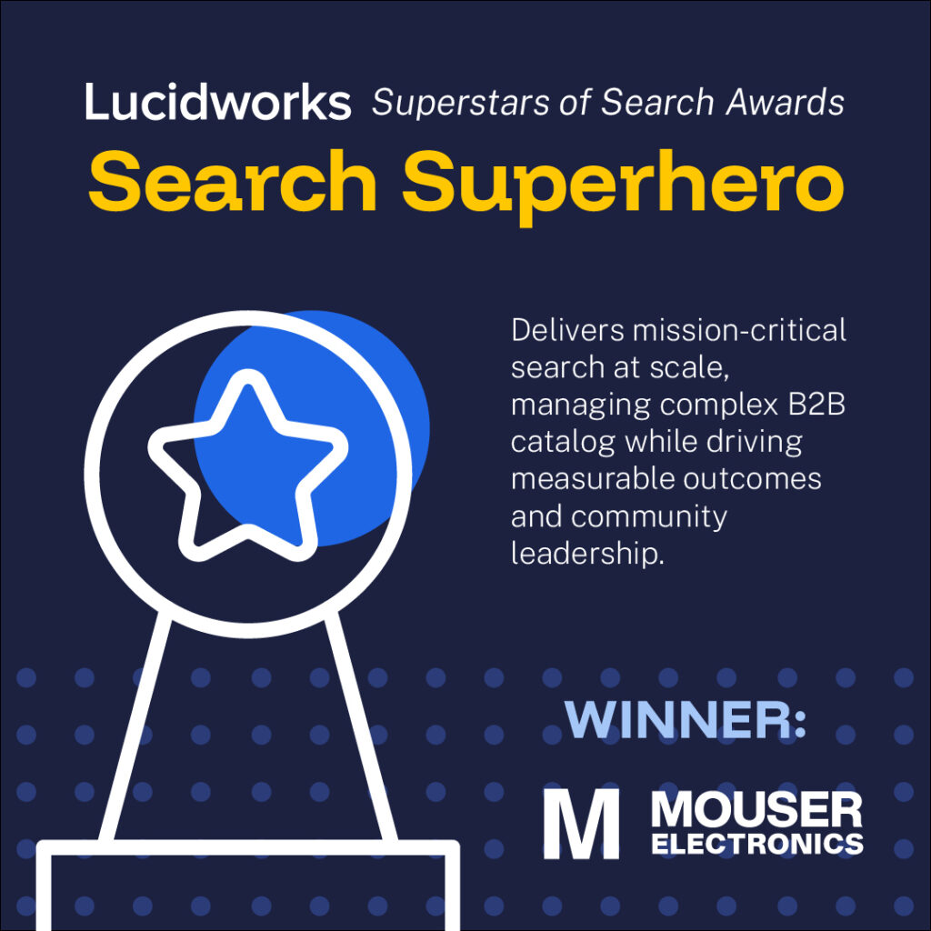 Social Badge Search Superhero Mouser Electronics 1