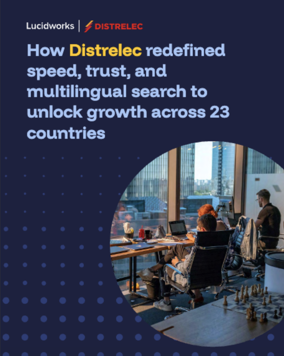 Case Study: How Distrelec redefined speed, trust, and multilingual search