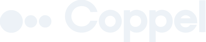 Coppel logo in light gray