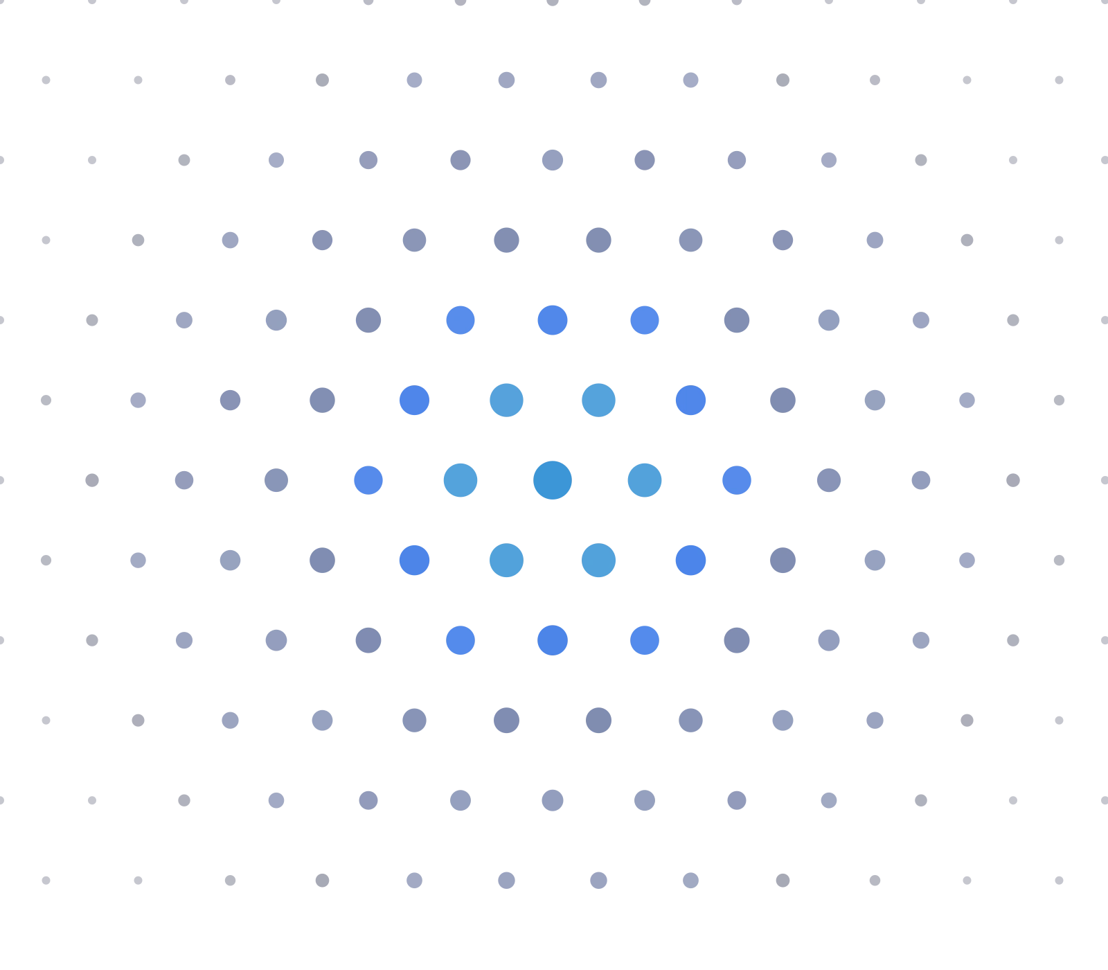 09 Dot Hex Grid Blue